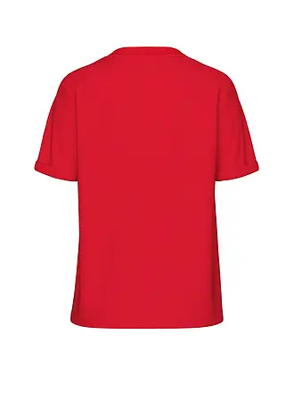 PIECES | T-shirt PCRIA | rot